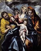 The Holy Family with St Mary Magdalen